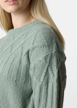 Sale Seaside Key West Knitted Sweater W Dusty Seaweed