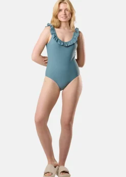 Online Seaside Key West Swimsuit Dk Seaweed Green