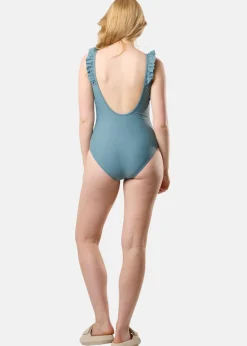 Online Seaside Key West Swimsuit Dk Seaweed Green