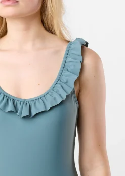 Online Seaside Key West Swimsuit Dk Seaweed Green