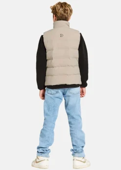 Clearance Didriksons KILO KIDS VEST Clay Beige