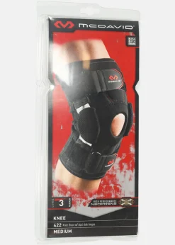 Outlet Mcdavid Knee Brace dual disk Svart