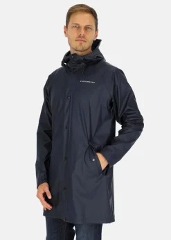 Sale Swedemount Koster Long Coat Dk. Navy