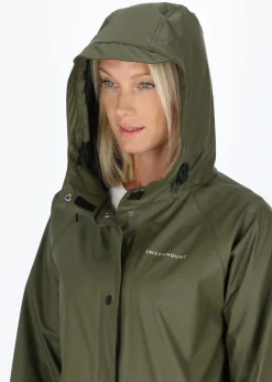 Best Swedemount Koster Long Coat W Dk Olive