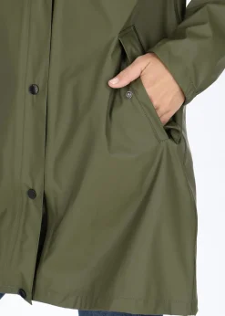 Best Swedemount Koster Long Coat W Dk Olive