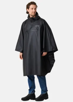 Best Swedemount Koster Rain Poncho Black