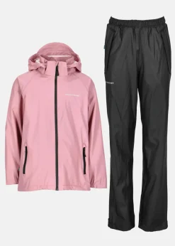 Swedemount Koster Rain Set JR Dusty Rose/Black