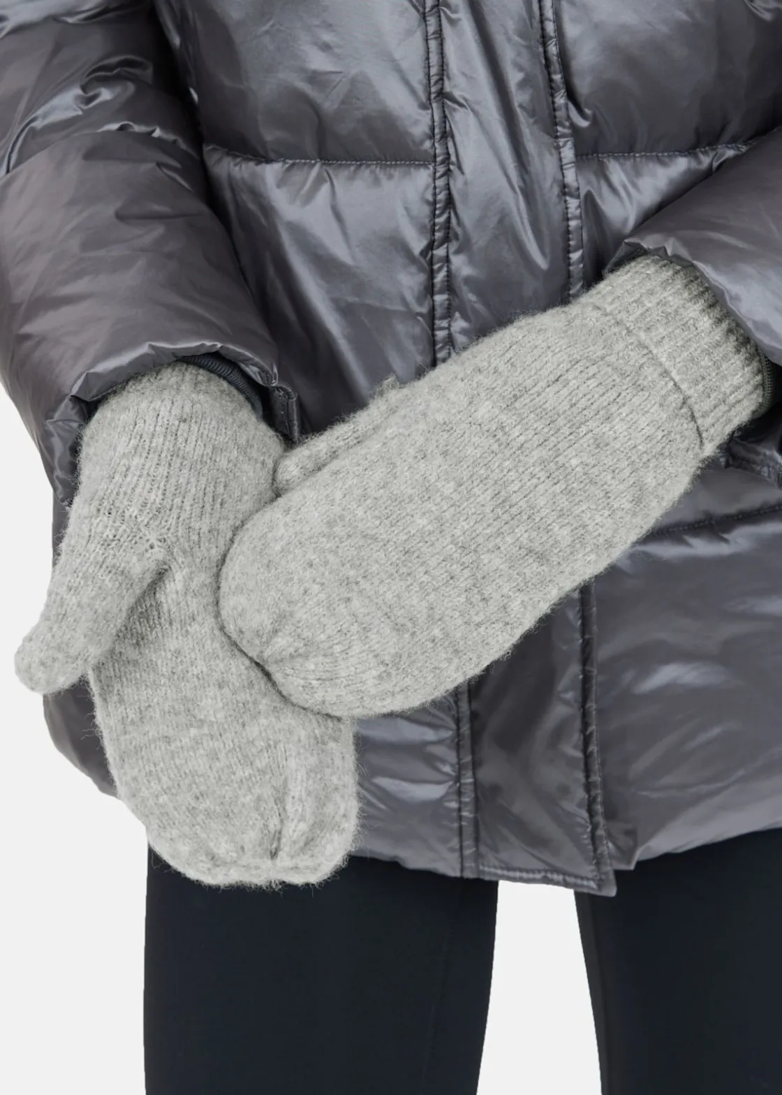 Athlecia Kotoko W Mittens Light Grey Melange