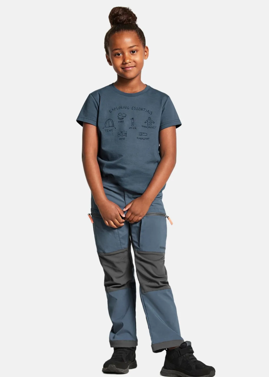 Hot Didriksons KOTTEN KIDS PANTS 2 True blue