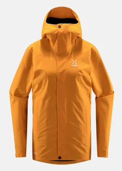 Discount Haglöfs Koyal Proof Jacket Women Desert Yellow