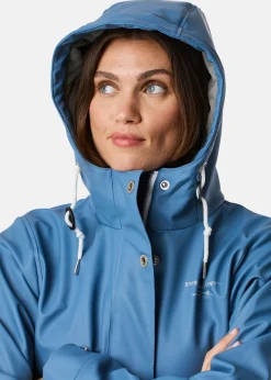 Outlet Swedemount Lammö Coat W Dusty Denim Blue