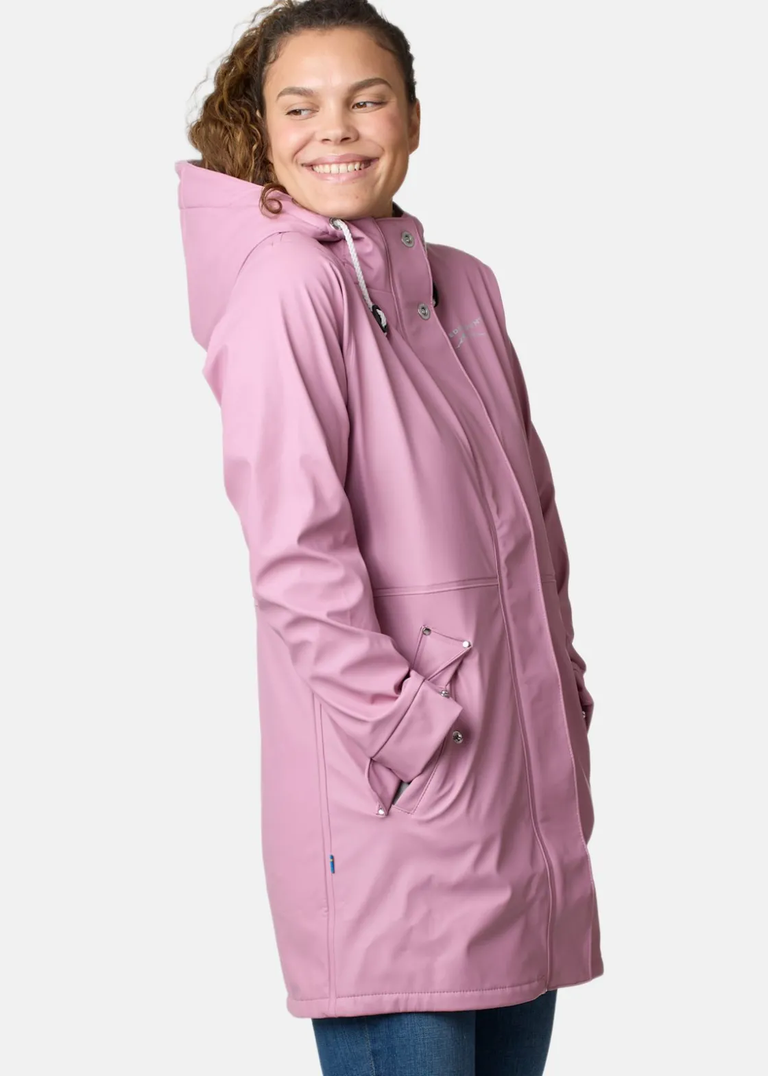 Best Swedemount Lammö Coat W Dusty Rose