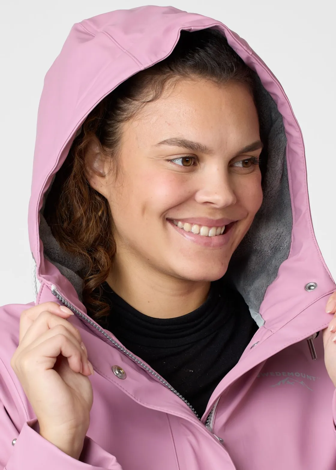 Best Swedemount Lammö Coat W Dusty Rose