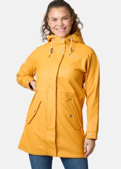 Sale Swedemount Lammö Coat W Mustard Yellow
