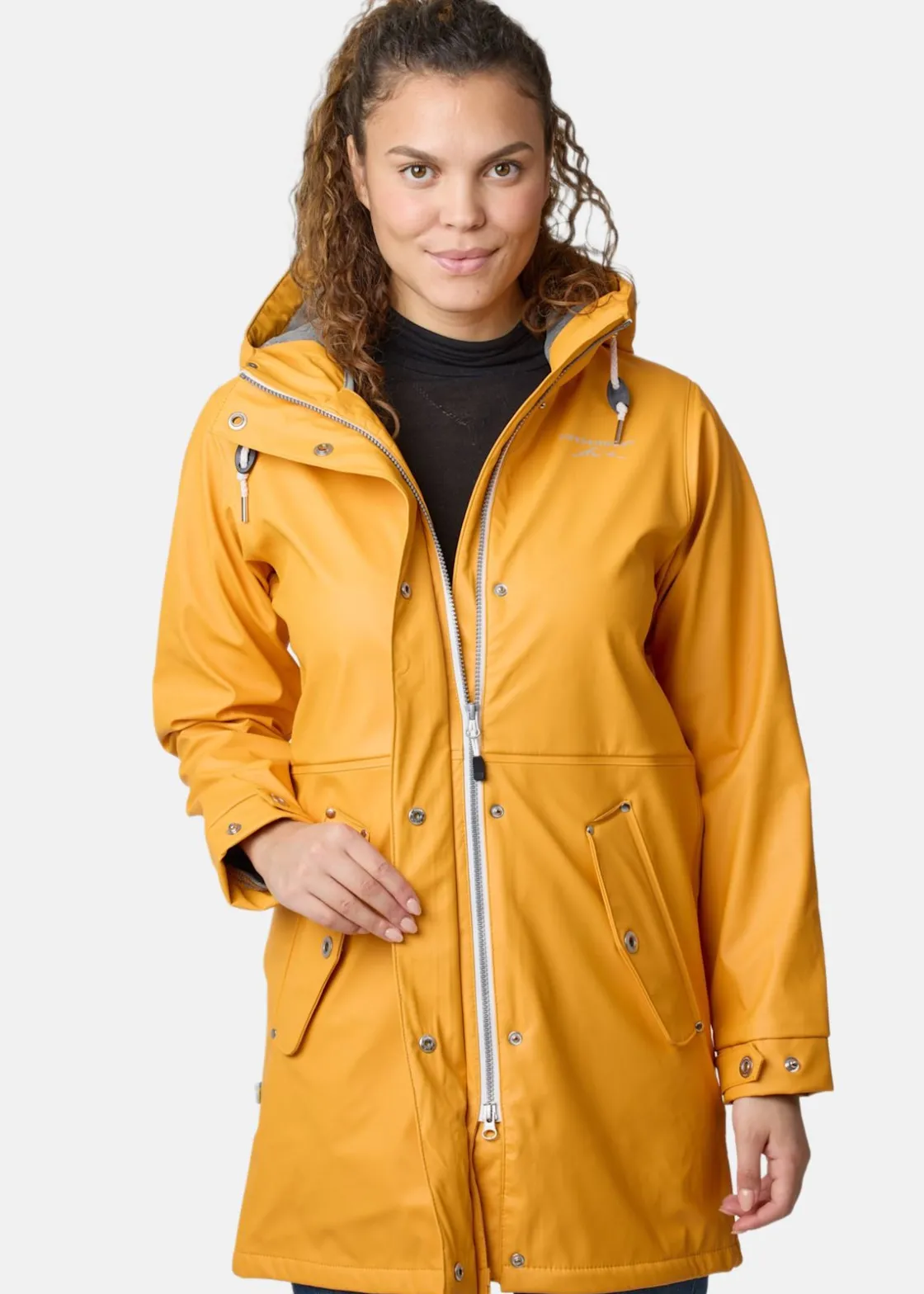 Sale Swedemount Lammö Coat W Mustard Yellow