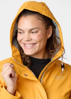 Sale Swedemount Lammö Coat W Mustard Yellow