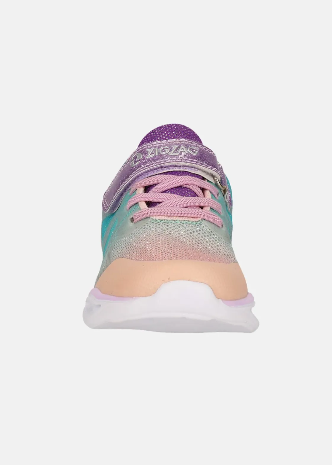 Zigzag Lampaya Kids Shoes W/Lights Lavender