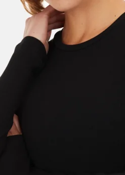 Discount Athlecia Lankae W L/S Tee Black