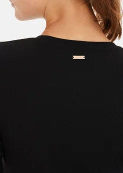 Discount Athlecia Lankae W L/S Tee Black