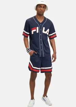 Discount Fila LASHIO baseball shorts Black Iris