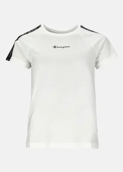 Discount Champion Legacy Crewneck T-Shirt Stripe White