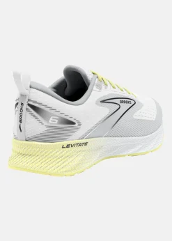 Clearance Brooks Levitate 6 137 White/Oyster/Yellow