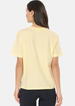Hot Athlecia Lexy W Basic Tee Transparent Yellow