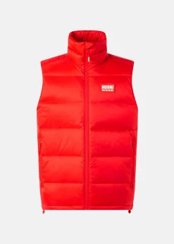 Discount Huski Wear Light Down Vest Huski Red