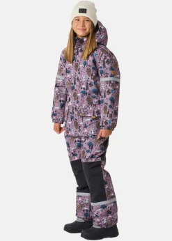 Online Swedemount Lillehammer Winter Overall JR Dk. Rose AoP