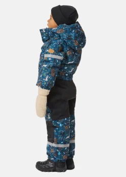 Outlet Swedemount Lillehammer Winter Overall JR Navy AoP