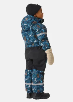 Outlet Swedemount Lillehammer Winter Overall JR Navy AoP