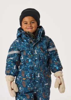 Outlet Swedemount Lillehammer Winter Overall JR Navy AoP