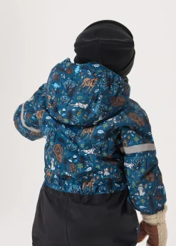 Outlet Swedemount Lillehammer Winter Overall JR Navy AoP