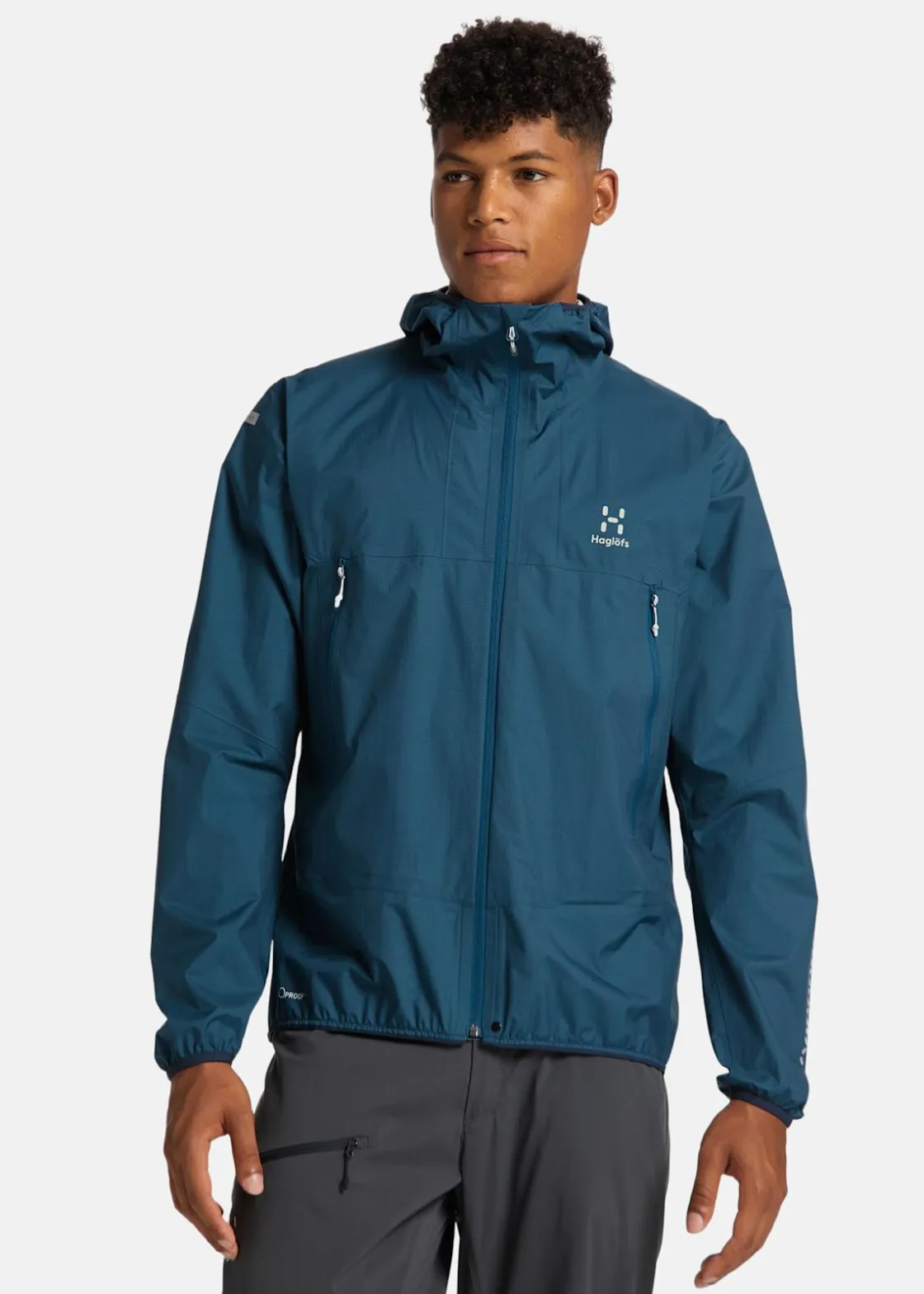 Best Haglöfs L.I.M Proof Jacket Men Dark Ocean