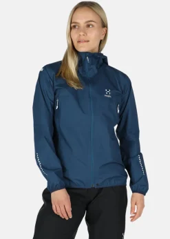 Online Haglöfs L.I.M Proof Jacket Women Dark Ocean