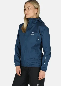 Online Haglöfs L.I.M Proof Jacket Women Dark Ocean