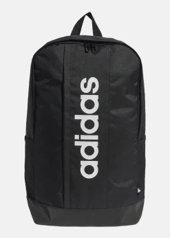Clearance Adidas LINEAR BACKPACK BLACK/BLACK/WHITE