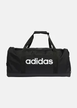 Adidas LINEAR DUFFEL M BLACK/BLACK/WHITE