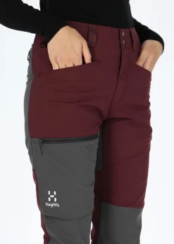 Best Haglöfs Lite Slim Pant Women Aubergine/Magnetite