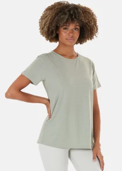 Best Athlecia Lizzy W Slub S/S Tee Belgian Block