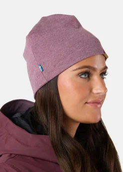 Clearance Swedemount Lofoten Beanie Dk. Mauve Melange