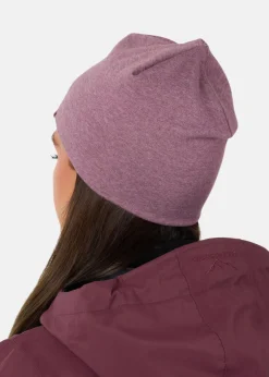 Clearance Swedemount Lofoten Beanie Dk. Mauve Melange