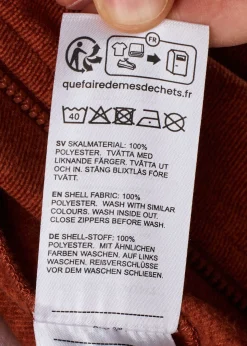 Hot Swedemount Lofoten Fleece Burned Orange