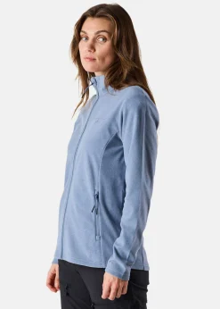 Hot Swedemount Lofoten Fleece W Dusty Blue