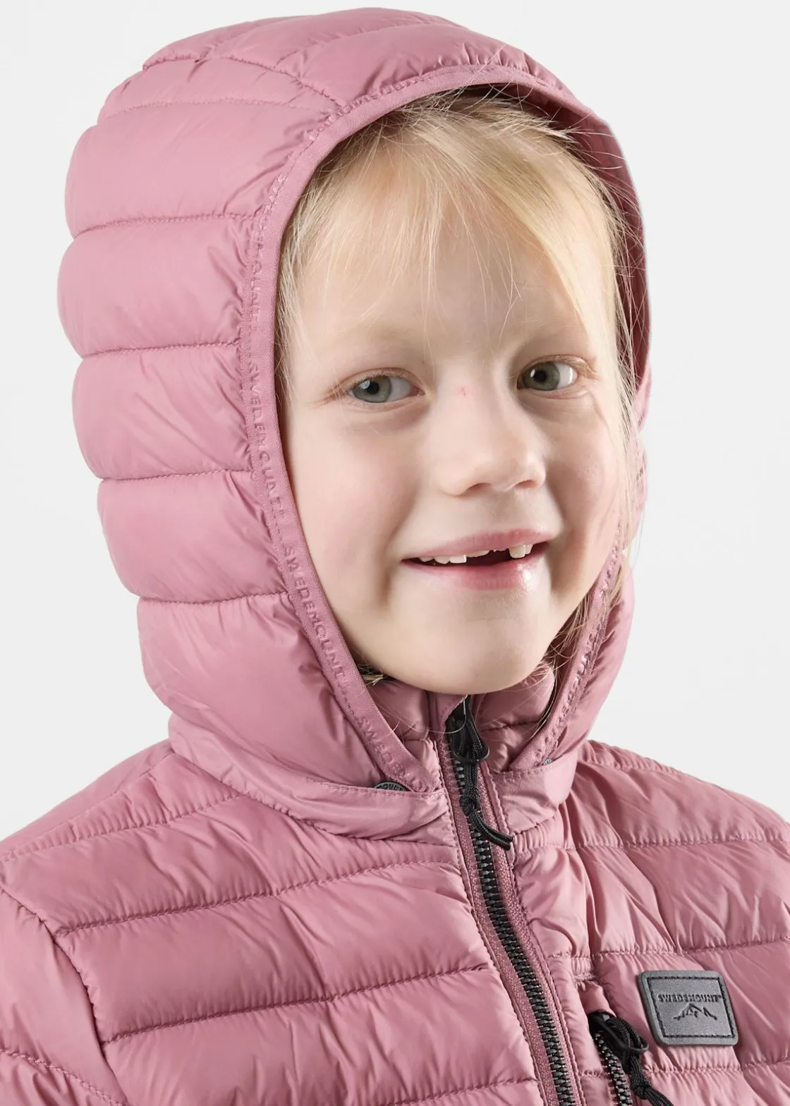 Clearance Swedemount Lofoten Hood Jacket JR Lt. Pink