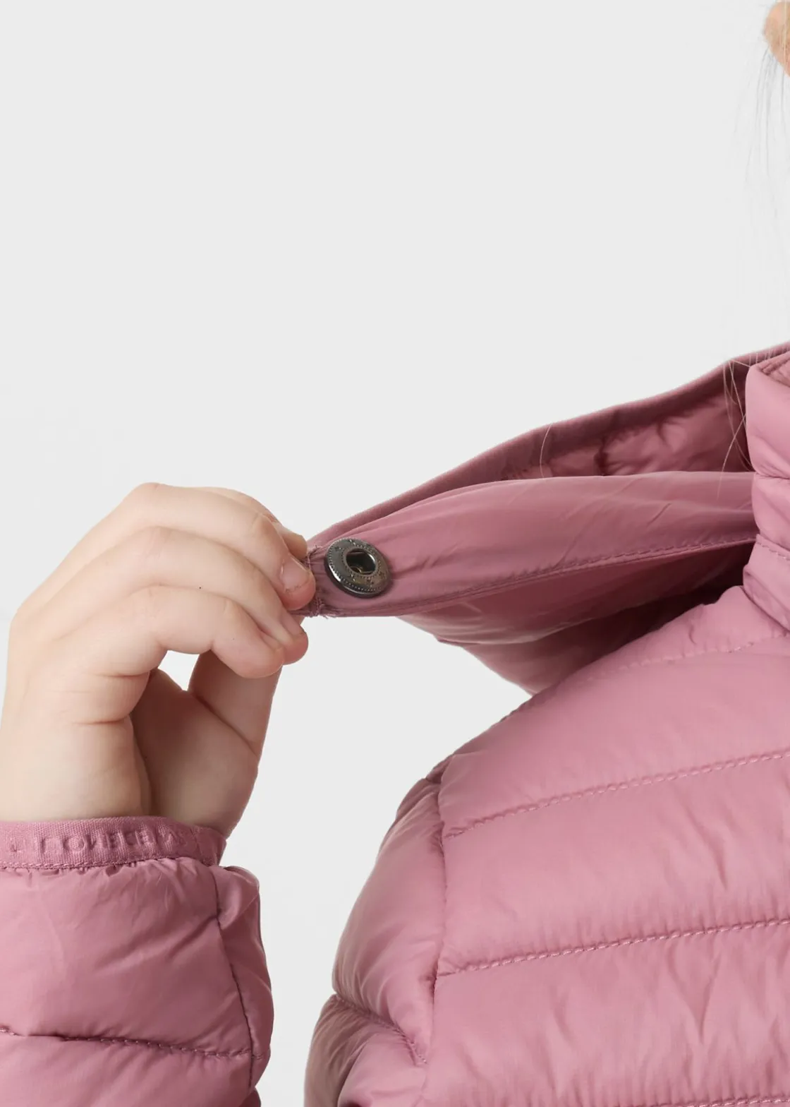 Clearance Swedemount Lofoten Hood Jacket JR Lt. Pink