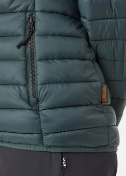 New Swedemount Lofoten Hood Jacket W Cedar Green