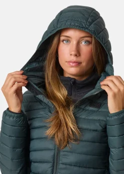 New Swedemount Lofoten Hood Jacket W Cedar Green