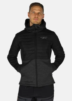 Discount Swedemount Lofoten Hybrid Jacket Black melange/Black