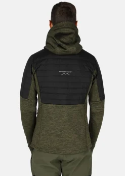 Discount Swedemount Lofoten Hybrid Jacket Olive Melange/Black